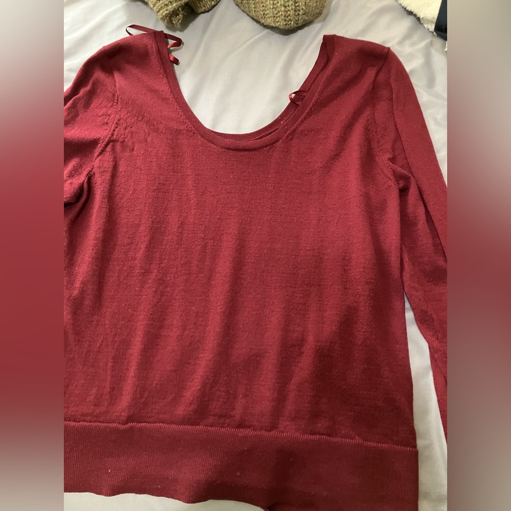 Banana Republic Factory Wine Scooped Back